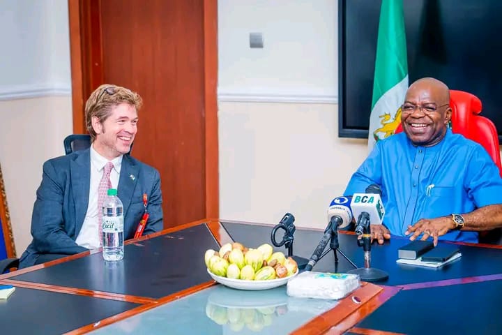 GOV OTTI WANTS UNITED STATES TO SUPPORT ABIA REBUILD ECONOMY