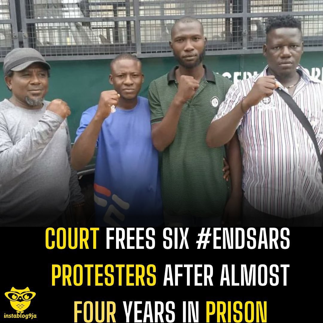 Police clear air on #endsars protesters freed by court after four years incarceration