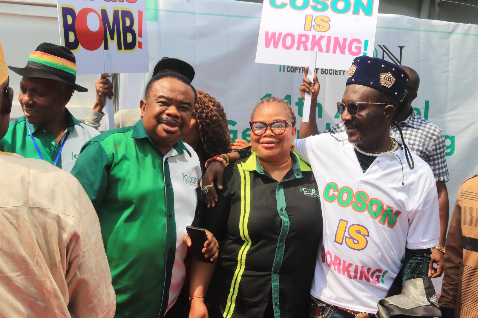 Excitement As COSON Distributes ₦465.5 Million Royalty Claims To Members, Associates