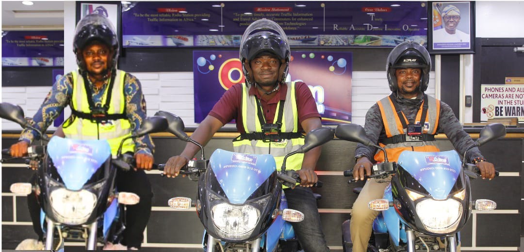 Lagos Traffic Radio Acquires High- Tech Cameras For Live Reports With Motobikes