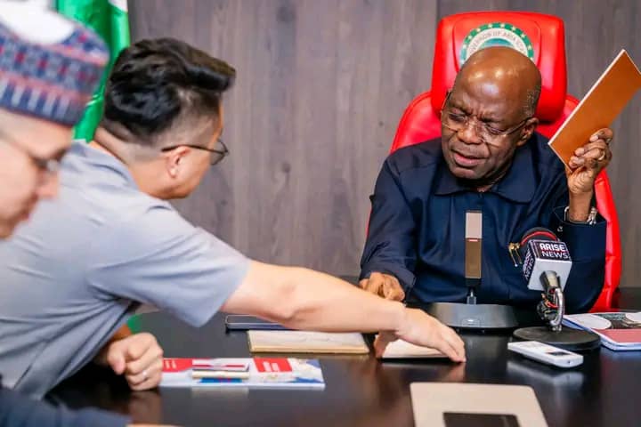 Gov Otti Invites SINOMA Company To Establish It’s Factory In Abia State.
