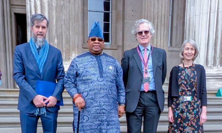 Governor Adeleke Fosters Cultural Tourism at British Museum, Links UK, Osun Businesses in B2B Conference