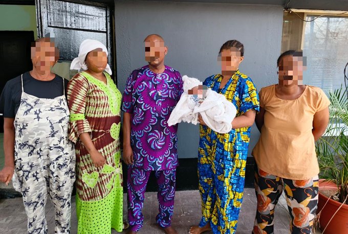 Guardian, Four Others In Police Custody For Selling Two Week Old Baby