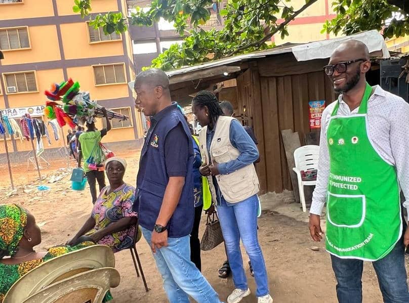 LASG Kicks Off First Round of 2025 National Immunization Plus Days