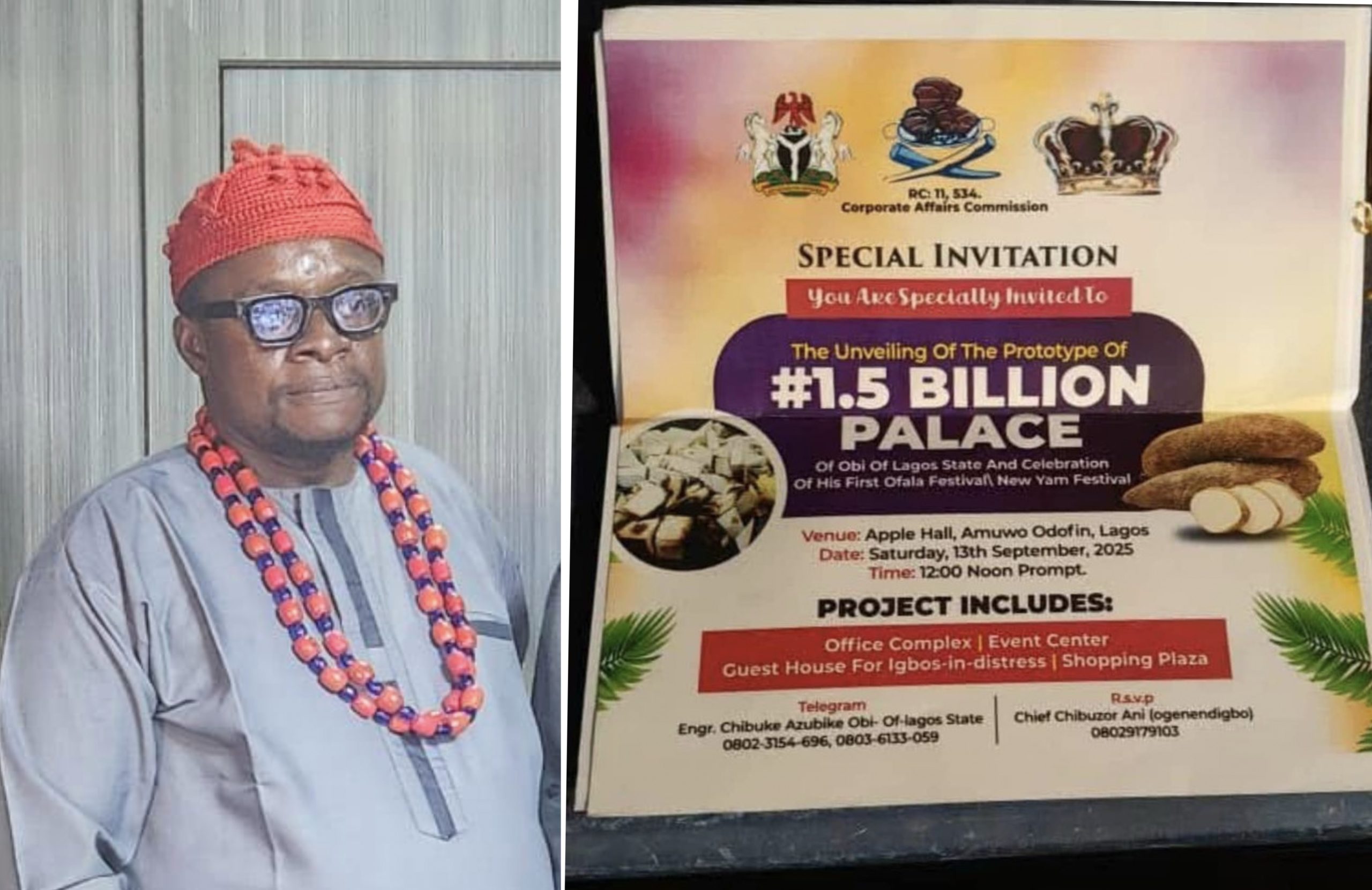 Oba Oyekan-led Chieftaincy Committee Kicks against ‘Obi of Lagos’ over alleged scam