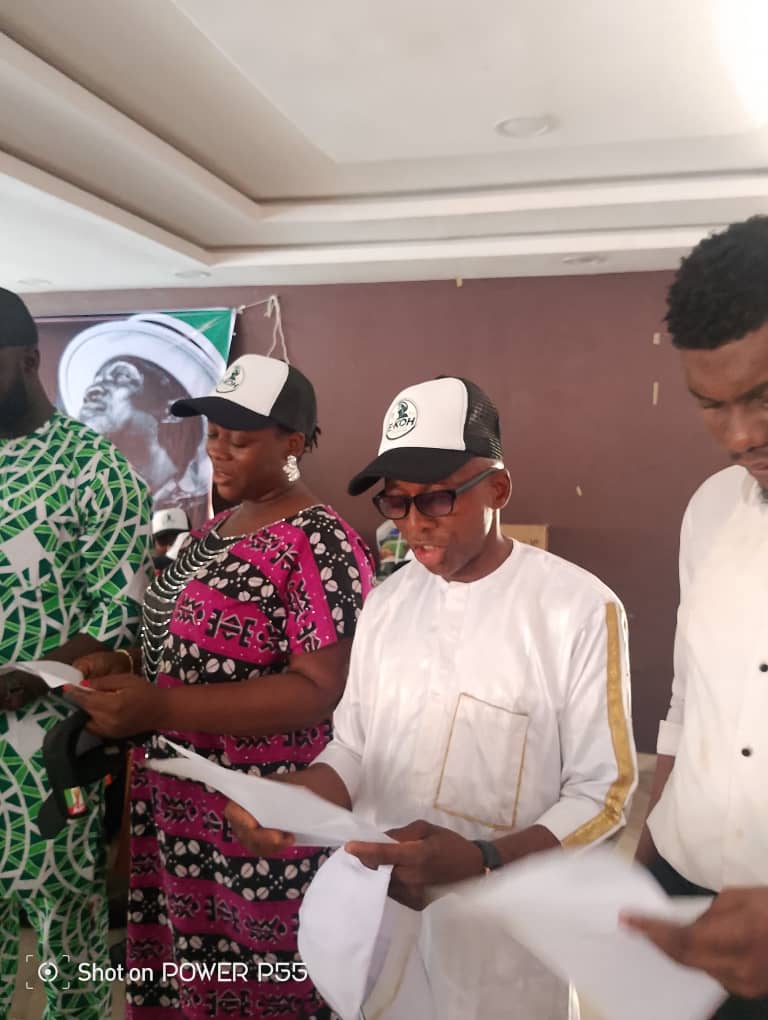 Mayor Okeowo Receives E-KOH Initiative Coordinator Ahead of Lagos Governorship Election