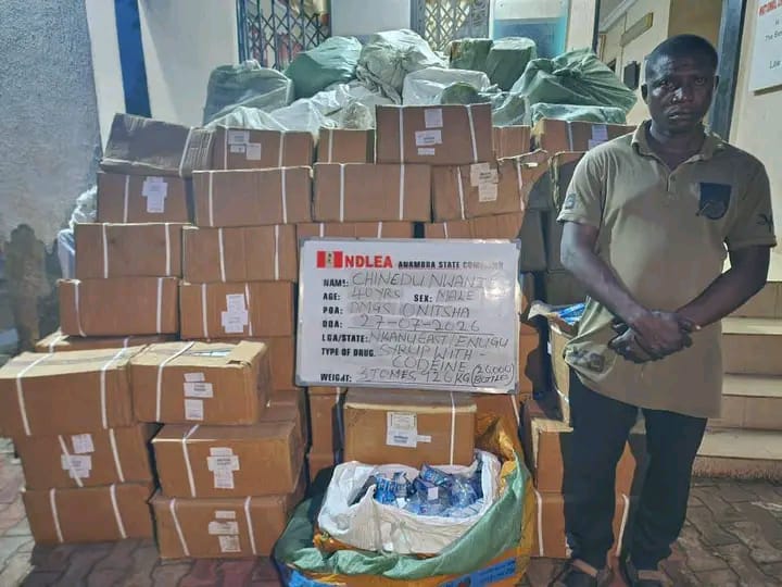 NDLEA Operatives Nab Notorious Drug Dealer In Rivers Island, Bandits’ Supplier In Zamfara