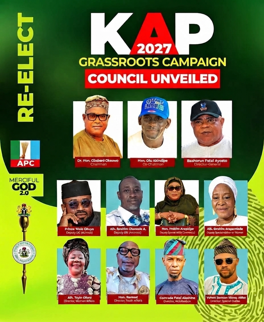 KALEJAIYE’S CAMPAIGN TEAM CHOICE HIGHLIGHTS EXPERIENCE, TECHNICAL COMPETENCE